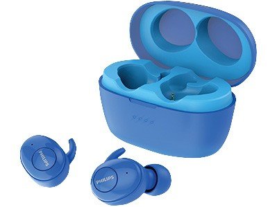 Fone de Ouvido Bluetooth Philips TWS SHB2505BL/10 - True Wireless com Microfone Azul