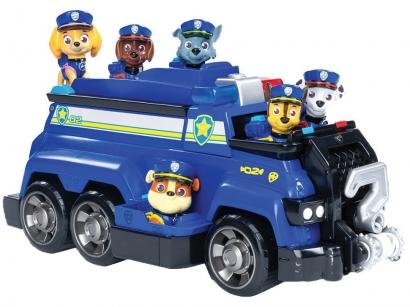 Carrinho Patrulha Canina Team Police Cruiser - Sunny Brinquedos 7 Peças