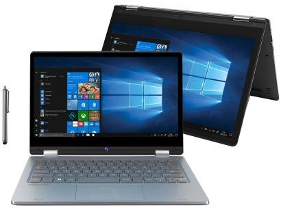 Notebook 2 em 1 Positivo Duo C464C Intel Celeron - 4GB 64GB 11,6" Touch Screen Full HD Windows 10