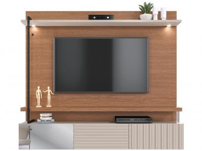 Estante Home Suspenso para TV até 70" - 3 Portas Colibri Atalaia