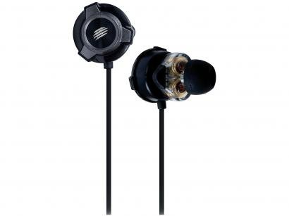 Fone de Ouvido OEX Game FN501 Quad Plus - Intra-auricular com Microfone Preto