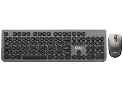 Kit Teclado e Mouse sem Fio OEX - TM410 Combo Pop+