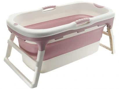 Banheira de Bebê Baby Pil com Suporte Dobrável - Grande 110L