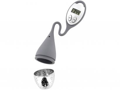 Infusor de Chá Inox e Silicone com Timer - Le Petite