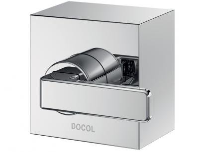 Acabamento para Registro Chuveiro Alavanca - Docol Stillo 1.1/2" e 1.1/4" Cromado