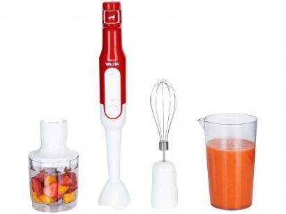 Mixer Philips Walita 3 em 1 Branco e Vermelho 400W - Daily RI2622/42 Speed Guidance