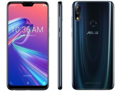 ZenFone Max Pro M2 64GB Black Saphire Octa-Core - 4GB RAM Tela 6,26" Câm. Dupla + Selfie 13MP