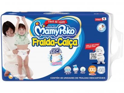Fralda MamyPoko Super Calça Tam. XXG - 15 a 26kg 48 Unidades
