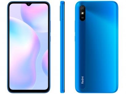 Smartphone Xiaomi Redmi 9A 32GB Azul 4G Octa-Core - 2GB RAM 6,53" Câm. 13MP + Selfie 5MP Dual Chip