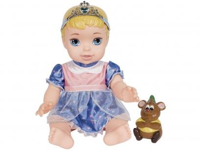Boneca Baby Cinderela Disney Princesas 38cm - com Acessórios Mimo Toys