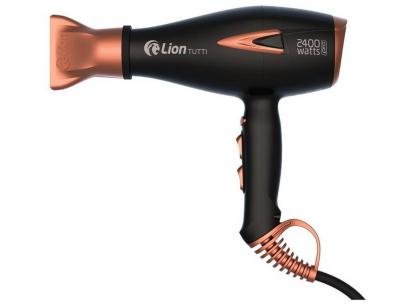 Secador de Cabelo Profissional Lion Tutti Cobre - com Íons 2400W 2 Velocidades