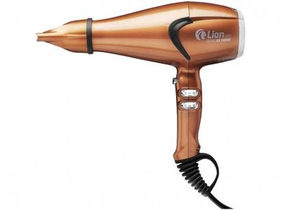 Secador de Cabelo Profissional Lion - Pro Silenciar Cobre com Íons 2400W 2 Velocidades