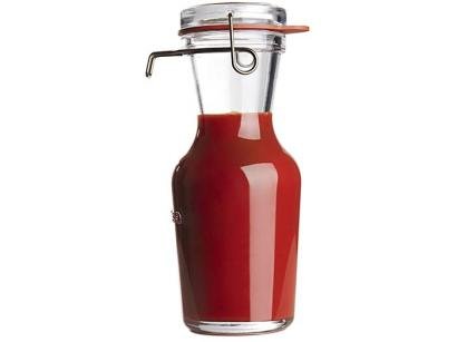 Jarra de Vidro com Tampa Transparente 250ml - Luigi Bormioli Lock Eat