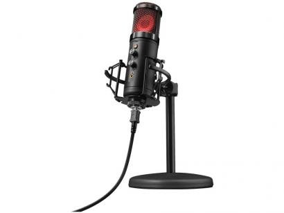 Microfone Condensador Profissional Streaming Trust - Exxo GXT 256 USB