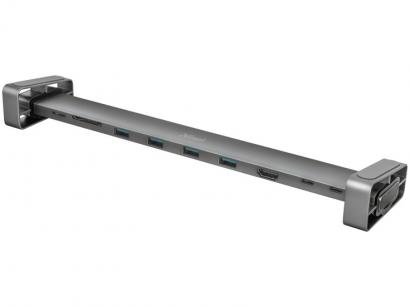 Adaptador USB Multiportas 10 em 1 HDMI - 10cm Trust Dalyx 23417