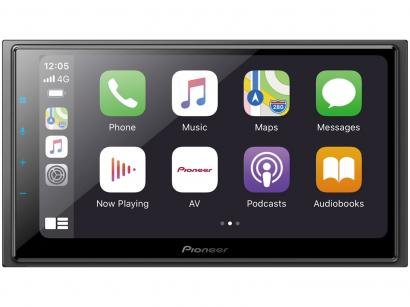 Central Multimídia Pioneer 2 DIN TV Digital - Bluetooth Wi-fi 6,8" Touch USB Série-Z DMH-Z6380TV