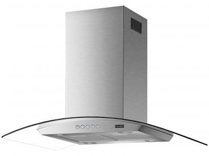 Coifa de Ilha Franke 90cm 6 Bocas - 3 Velocidades Glass Classic