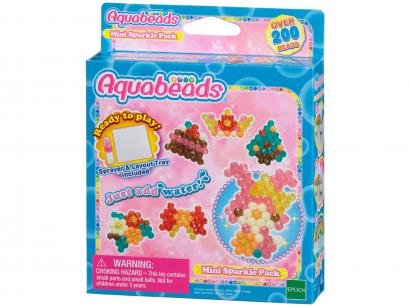 Conjunto Aquabeads - Mini Beads Brilhantes