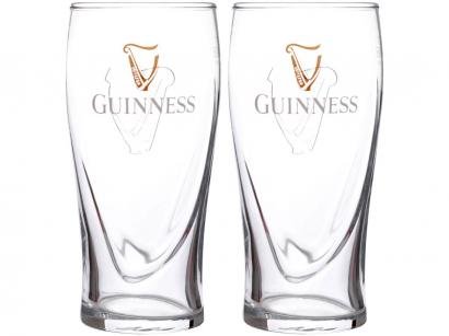 Jogo de Copos de Vidro para Cerveja 600ml - 2 Peças Guinness 8608061