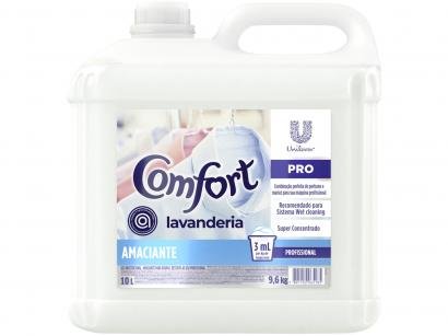 Amaciante Comfort Pro Lavanderia Concentrado - Hipoalergênico Profissional 10L