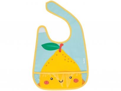 Babador Impermeável com Bolso Buba Frutti - Limão