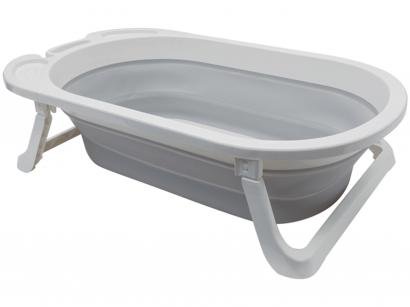 Banheira de Bebê Buba com Suporte Dobrável Baby - 30L
