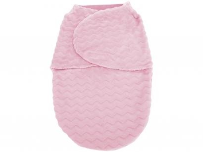 Saco de Dormir para Bebê Rosa Buba - Baby Super Soft