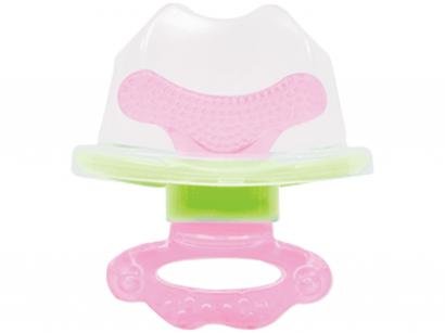 Mordedor para Bebê Silicone Buba Rosa