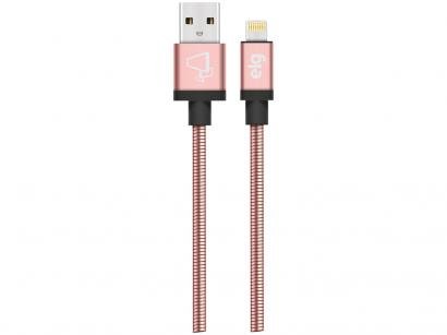 Cabo Lightning USB 1m ELG Inox - INX810RG