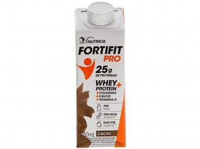 Bebida Láctea Fortifit Pro Cacau Zero Açúcar - 250ml