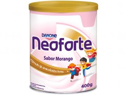 Suplemento Nutricional Infantil Danone Morango - Neoforte 400g