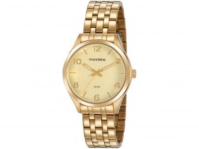 Relógio Feminino Analógico Mondaine - 99460LPMVDE2 Dourado