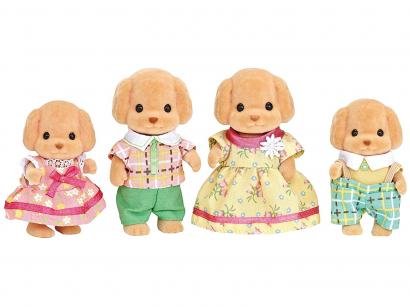 Sylvanian Families Família dos Poodles Toys - Epoch Magia