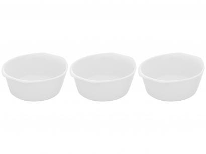 Jogo de Formas de Porcelana Schmidt Gastronômica - Set 3 Peças