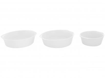 Jogo de Formas de Porcelana Schmidt Gastronômica - Set 3 Peças