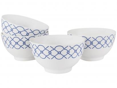 Conjunto de Bowls de Porcelana 4 Peças - Schmidt Mosaico