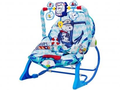 Cadeirinha de Descanso Yes Toys Reclinável - Vibratória com Móbile Snoopy 0 a 7kg