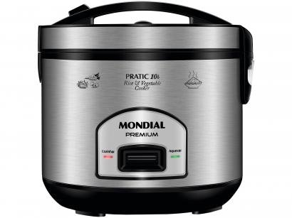 Panela Elétrica de Arroz Mondial Pratic Rice 10i - PE-42-10X 700W 10 Xícaras