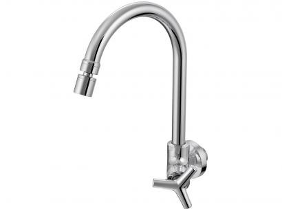Torneira para Cozinha de Parede Docol Triplus - Cromada