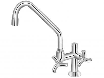 Torneira para Cozinha de Mesa Docol - Primor com Saída para Filtro