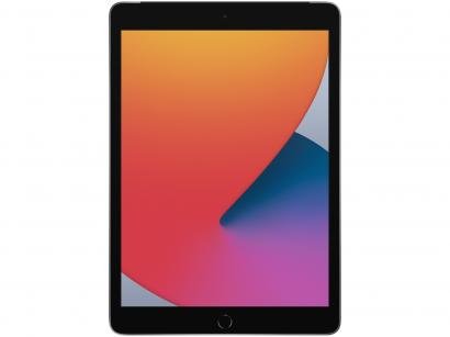 iPad Tela 10,2" 8ª Geração Apple Wi-Fi + Cellular - 128GB Cinza-espacial