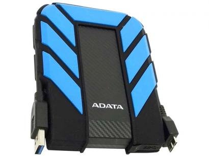 HD Externo 1TB Adata À Prova dágua - AHD710P-1TU31-CBL USB 3.1
