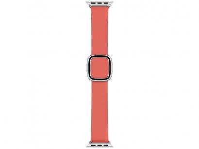 Pulseira Apple Watch Fecho Moderno em Couro 40mm - Rosa Cítrico Original