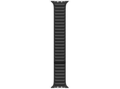 Pulseira Apple Watch Elos em Couro 44mm Preta - Original