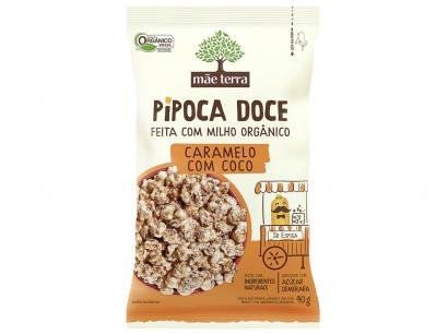 Pipoca Doce Mascavo com Coco Orgânica Mãe Terra - NuPoca 40g