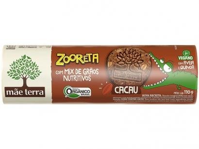Biscoito sem Recheio Cacau Integral - Zooreta Mãe Terra 110g