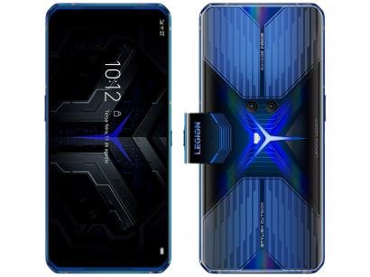 Smartphone Lenovo Legion Phone Duel 256GB - Blazing Blue 5G 12GB RAM 6,65" Câm. Dupla