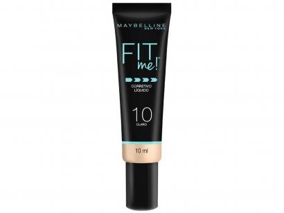 Corretivo Facial Líquido Maybelline Fit Me! - 10 Claro 10ml