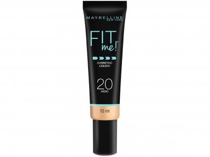 Corretivo Facial Líquido Maybelline Fit Me! - 20 Médio 10ml