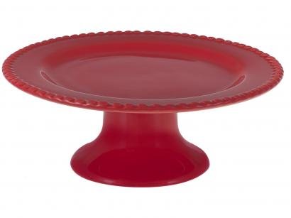 Boleira de Cerâmica Redonda Cerâmica Scalla - Bolinha 27cm